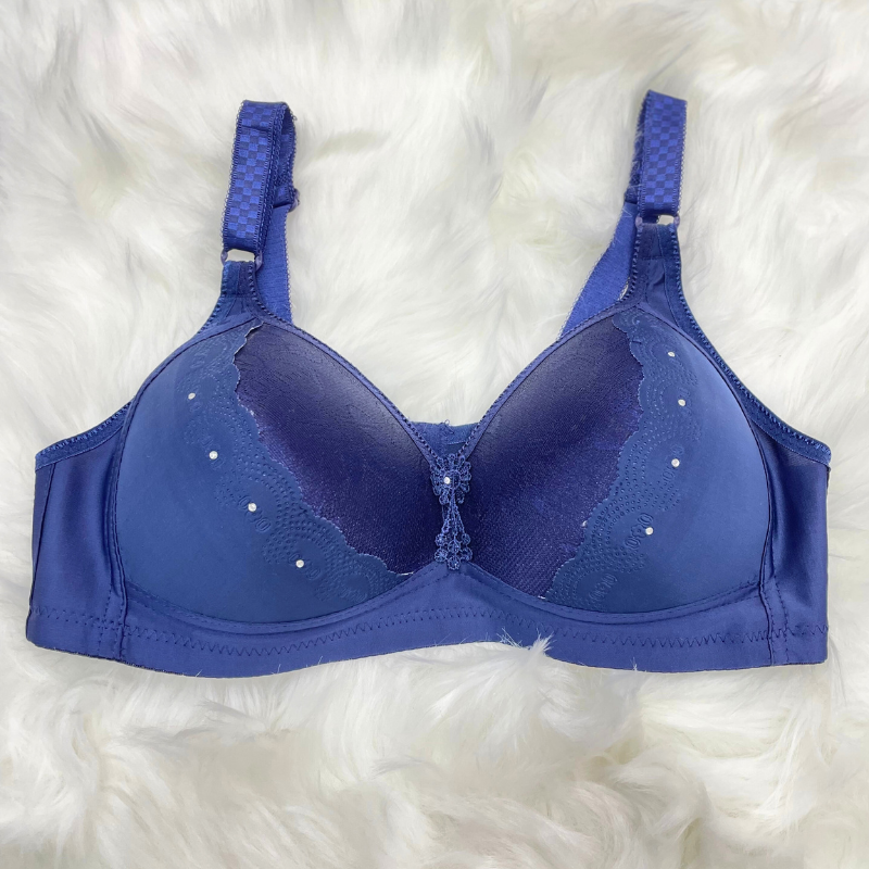 Navy Blue Comfy & Breathable Everyday T-Shirt Bra