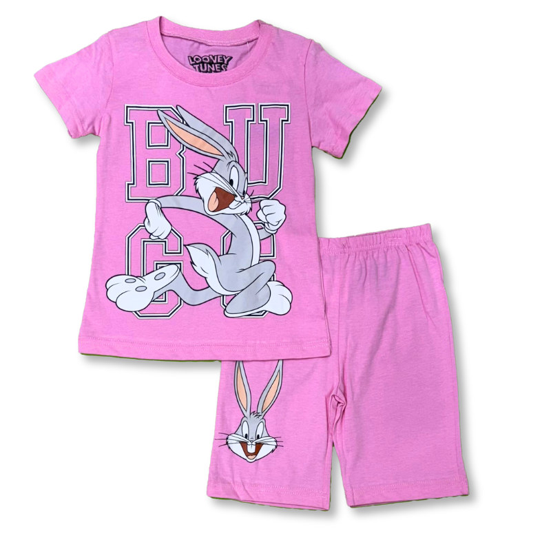 Looney Tunes Bunny Girls Summer Shorts Set