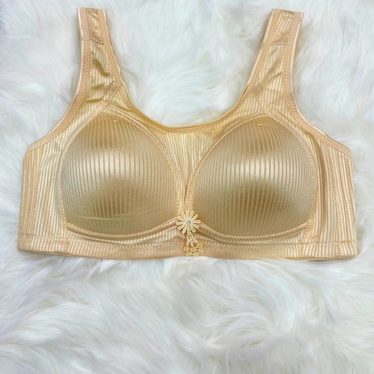 Beige Comfy & Breathable Everyday T-Shirt Bra