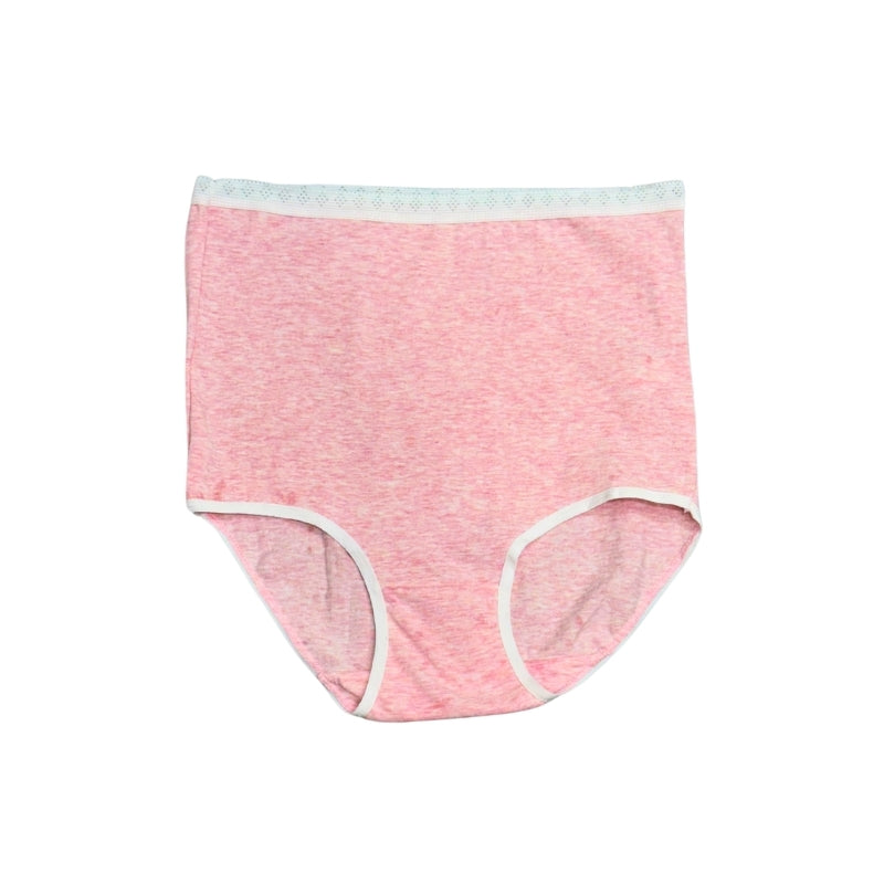 Women's Full Brief Cotton Panties (6pcs) - Large