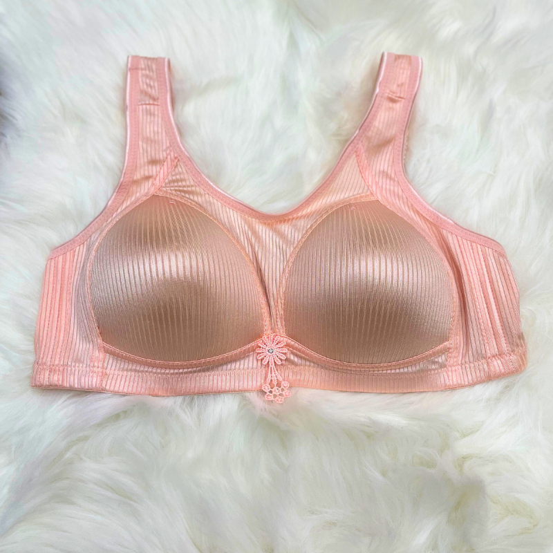 Peach Comfy & Breathable Everyday T-Shirt Bra